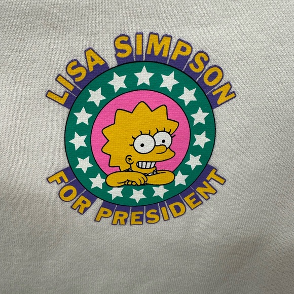 Simpsons x Vans - Lisa for president sweater— medium - Picture 3 of 5